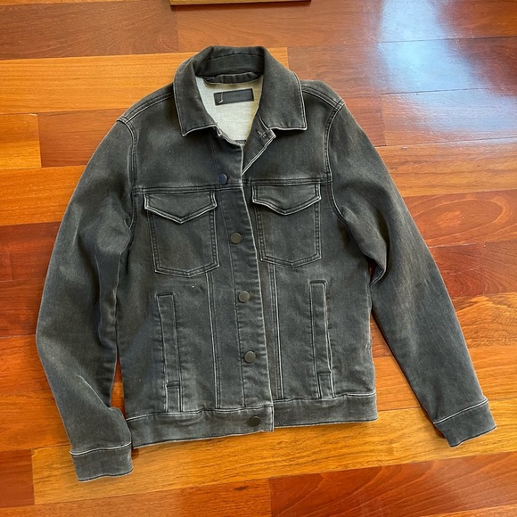 J Brand black Denim Jacket size Small - Picture 4 of 9